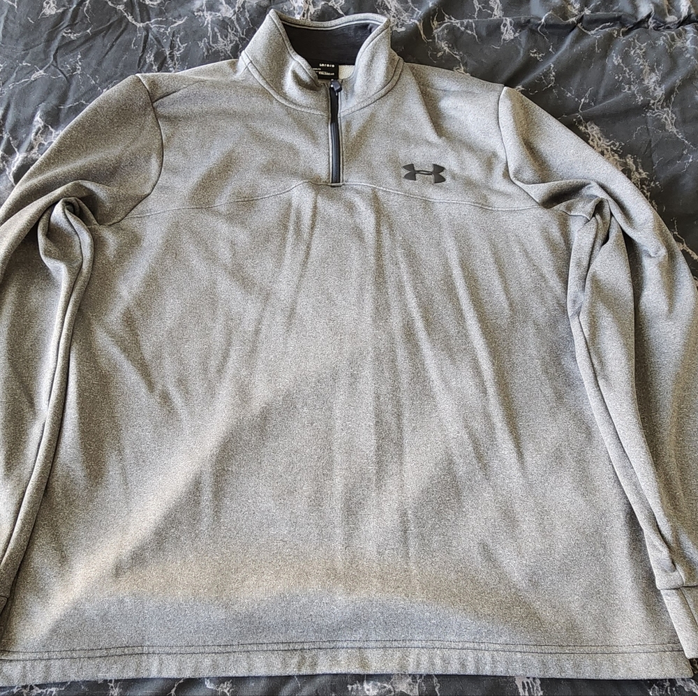 Under Armour Cold Gear 1/4 Zip - Grey